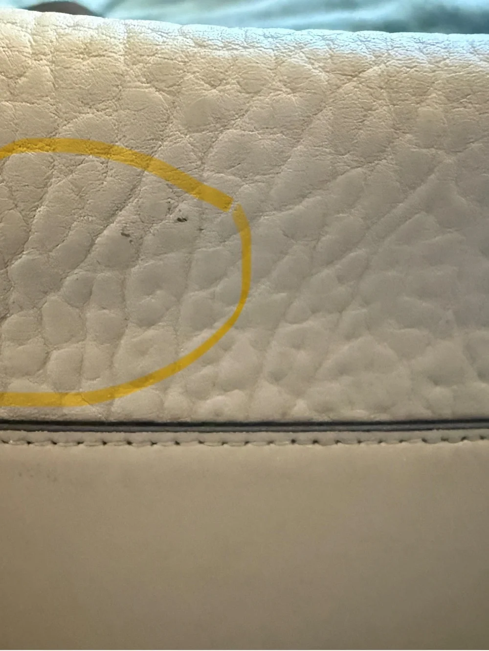 Coach Mercer 30 Satchel - Stone Pebbled Leather